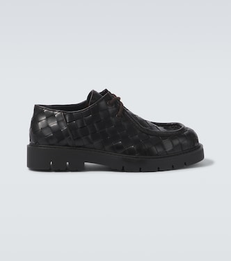 Desert Boots Haddock aus Leder | Bottega Veneta