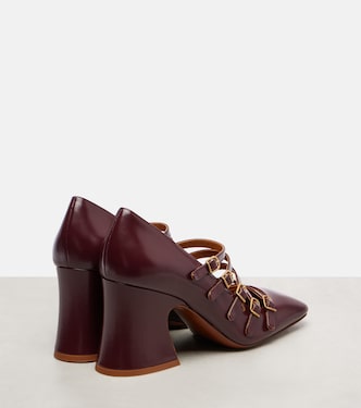 Janis 80 leather Mary Jane pumps | Chloé