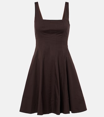 Minikleid Wells aus Baumwolle | Staud
