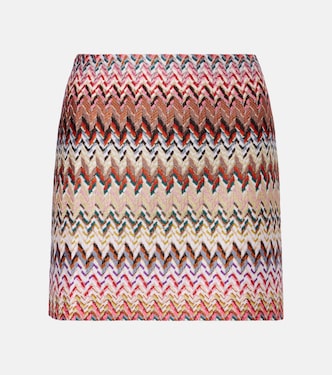 Minigonna con lamé a zig-zag | Missoni