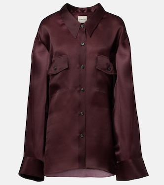 Matteo silk shirt | Khaite