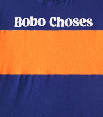T-shirt imprimé en coton à logo | Bobo Choses