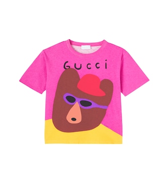 x Euan Roberts cotton jersey T-shirt  | Gucci Kids