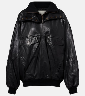 Dorry oversized leather jacket | Isabel Marant