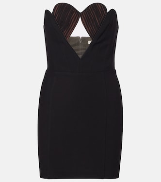 Cutout strapless minidress | Nensi Dojaka