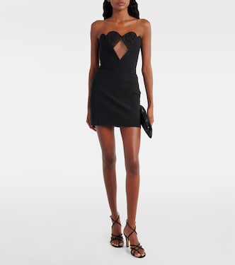 Cutout strapless minidress | Nensi Dojaka