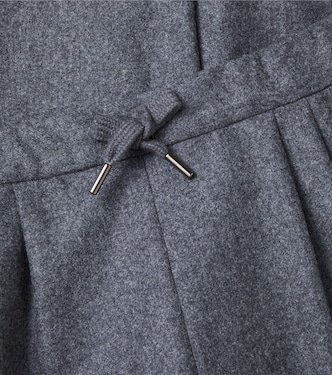버진 울 스트레이트 팬츠 | Brunello Cucinelli Kids