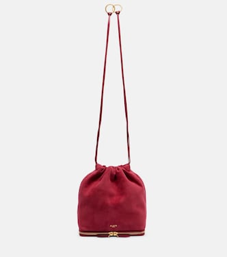 Le Pochon suede bucket bag | Alaïa