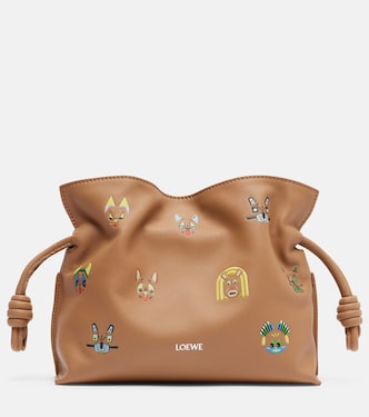x Louis Wain Flamenco Cats Mini clutch | Loewe