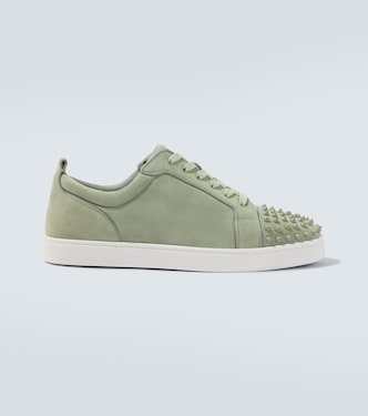 Louis Junior Spikes suede sneakers | Christian Louboutin
