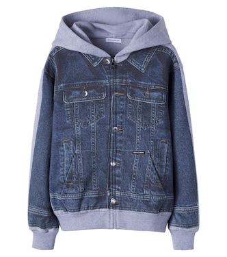 Sudadera con capucha Trompe l’œil | Dolce&Gabbana Kids