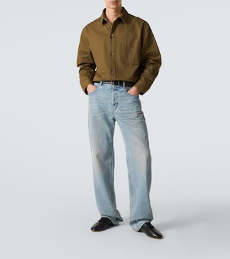 Lewis leather sneakers | Saint Laurent