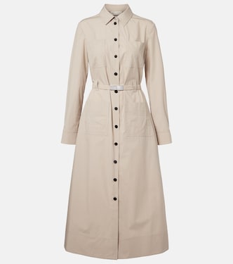 Vestido midi en mezcla de algodón | Tory Burch