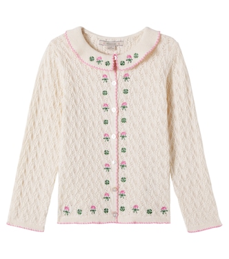 Rosier cotton, wool, and cashmere cardigan | Konges Sløjd