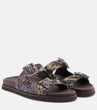 صندل مزين بالترتر Clea | Missoni