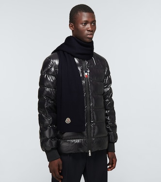 Virgin wool scarf | Moncler