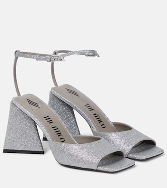 Sandale Piper 85 à paillettes | The Attico
