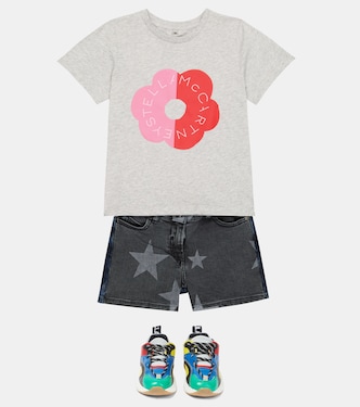 Shorts denim estampados | Stella McCartney Kids