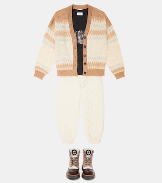 Camiseta en jersey de algodón | Brunello Cucinelli Kids