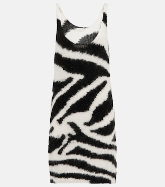 Vestido corto en mezcla de lana | Dries Van Noten
