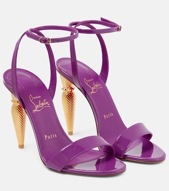 Sandali Lipqueen 100 in vernice | Christian Louboutin