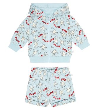 Baby - Felpa con cappuccio e shorts | Stella McCartney Kids