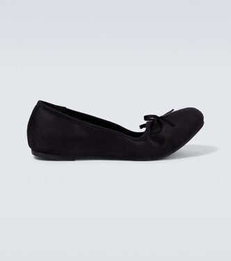 Slip-Ons Leopold aus Satin | Balenciaga