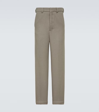 Wool-blend straight pants | Ami Paris