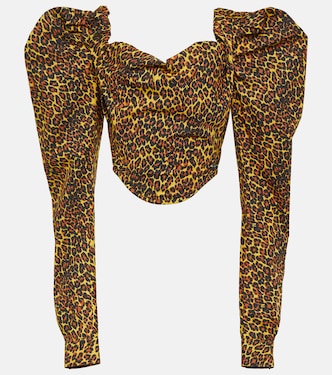 Bedrucktes Cropped-Top Sunday | Vivienne Westwood