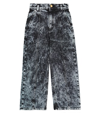 Jeans anchos | Balmain Kids