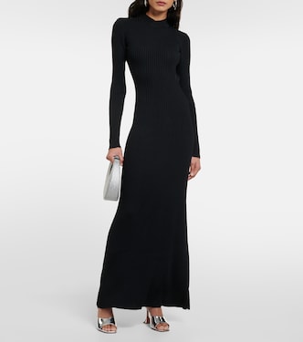 Palmira ribbed-knit maxi dress | Staud