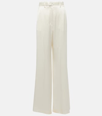 Mabon high-rise silk wide-leg pants | Gabriela Hearst