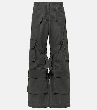 Jeans cargo a gamba larga e vita media | Acne Studios