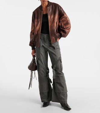 Jeans cargo a gamba larga e vita media | Acne Studios