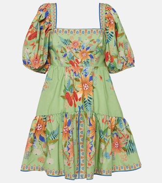Bright Yard cotton minidress | Farm Rio
