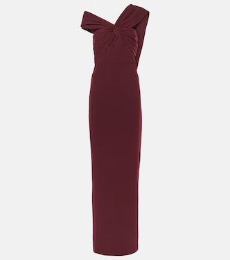 Draped cady gown | Roland Mouret