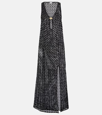 Copricostume Keyhole in mesh | Ganni