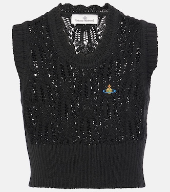 Cropped-Top Samantha aus Wolle | Vivienne Westwood
