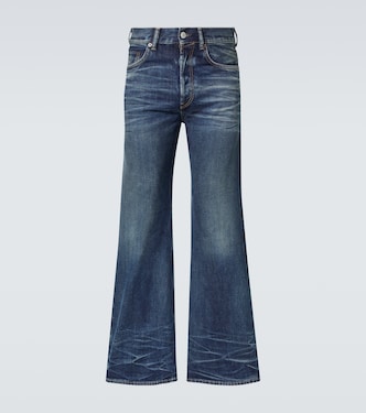 Jeans anchos 2021M de tiro medio | Acne Studios