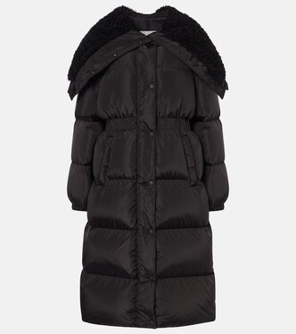Abrigo de plumas Bruneaux con borrego sintético | Moncler