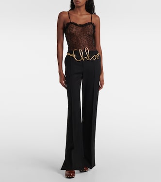 Top aus Satin | Chloé