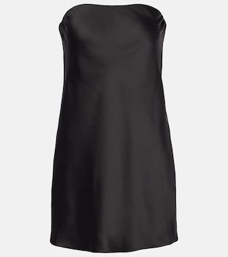 Minikleid aus Satin | Norma Kamali