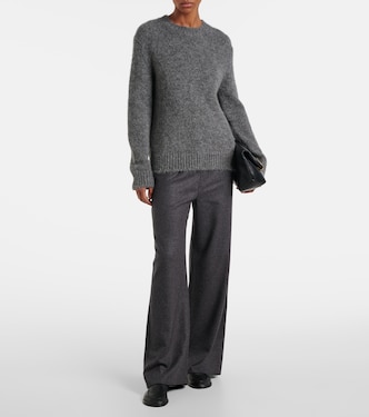 Gerade Hose Austin aus Wolle und Kaschmir | Asceno