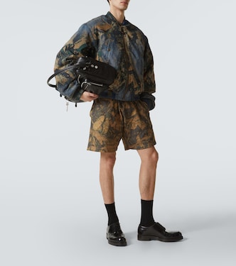 Printed denim bomber jacket | Acne Studios