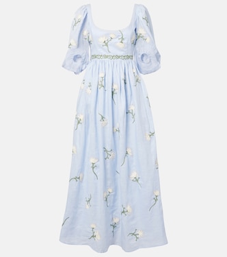 Maxikleid Viviane aus Leinen | Agua by Agua Bendita