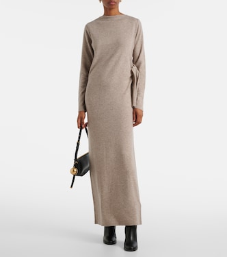 Wool and cashmere maxi dress | Jardin des Orangers