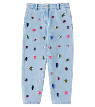Jeans mit Kristallen | Stella McCartney Kids