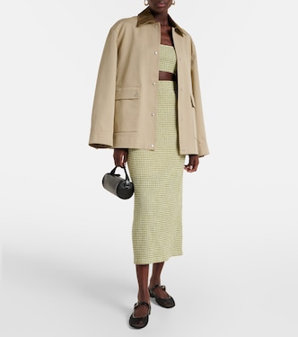 Veste en coton et daim | Vince