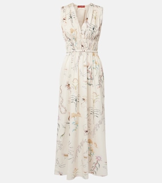 Vestido midi Fie en mezcla de algodón  | Altuzarra