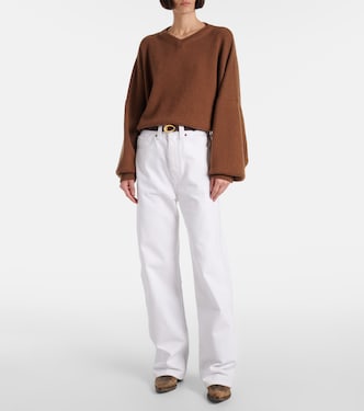 Wolfe oversized cashmere sweater | Khaite